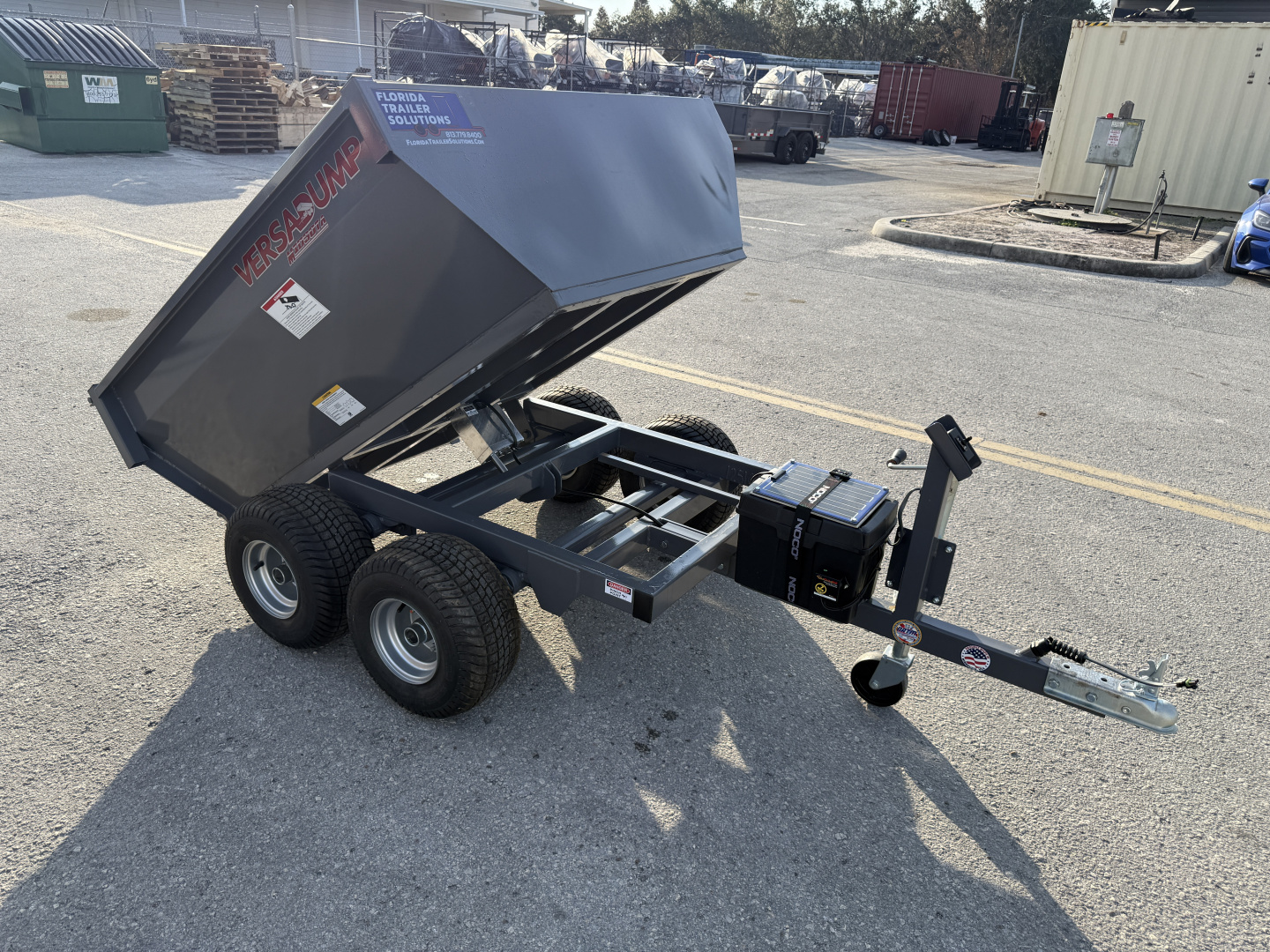 New 2026 Midsota 36x5 Mini Dump 4K Dump Trailer