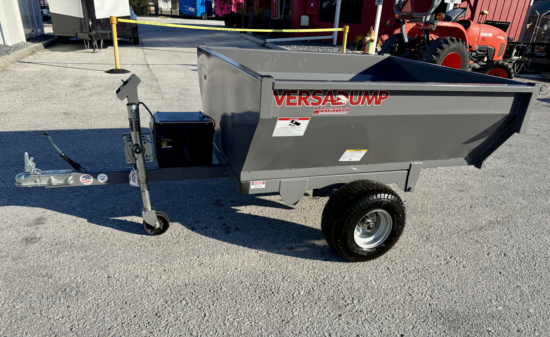 New 2026 Midsota 36x5 Mini Dump 2K Dump Trailer