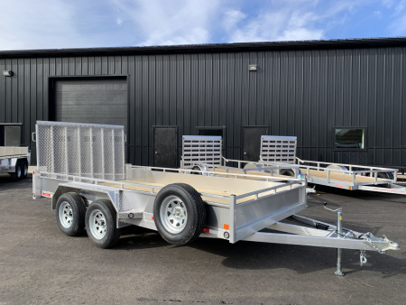New 2026 Triumph 7X14 Aluminum Utility Trailer - 7000GVW