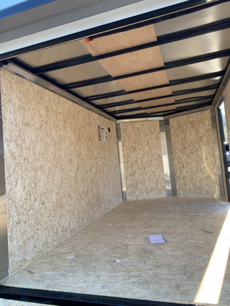 New 2026 Pace American 7x12 + 2ft V nose/ Rear Spoiler/ Elec. Brake/ Blackout - 3500GVW