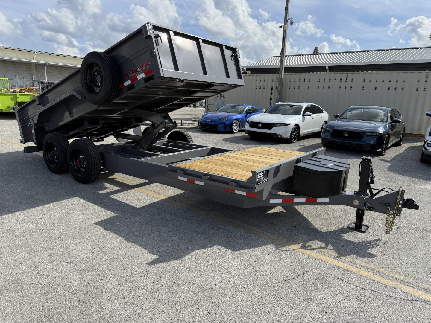 New 2026 Midsota 82X18 17.6K Dump Trailer