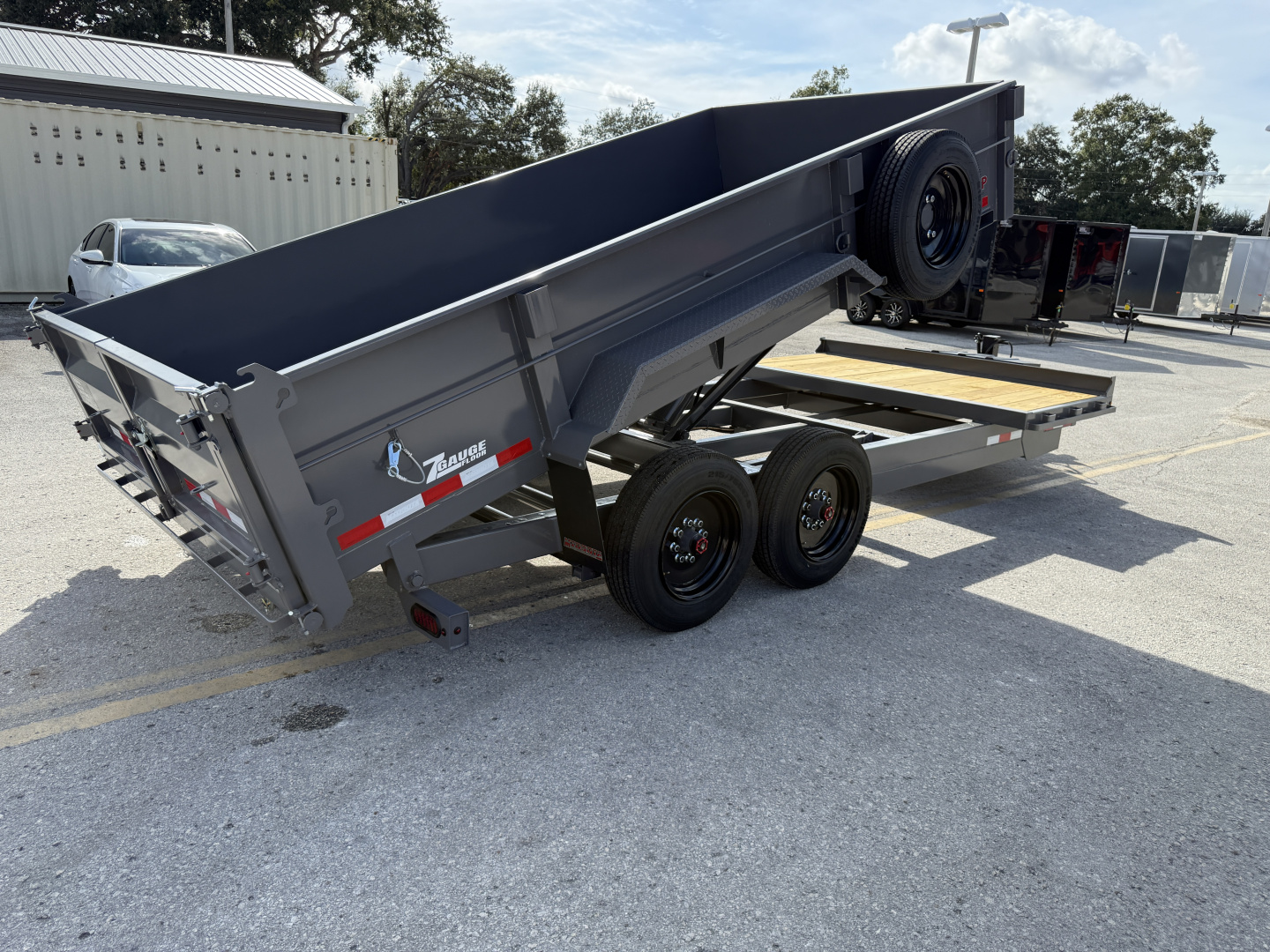 New 2026 Midsota 82X18 17.6K Dump Trailer