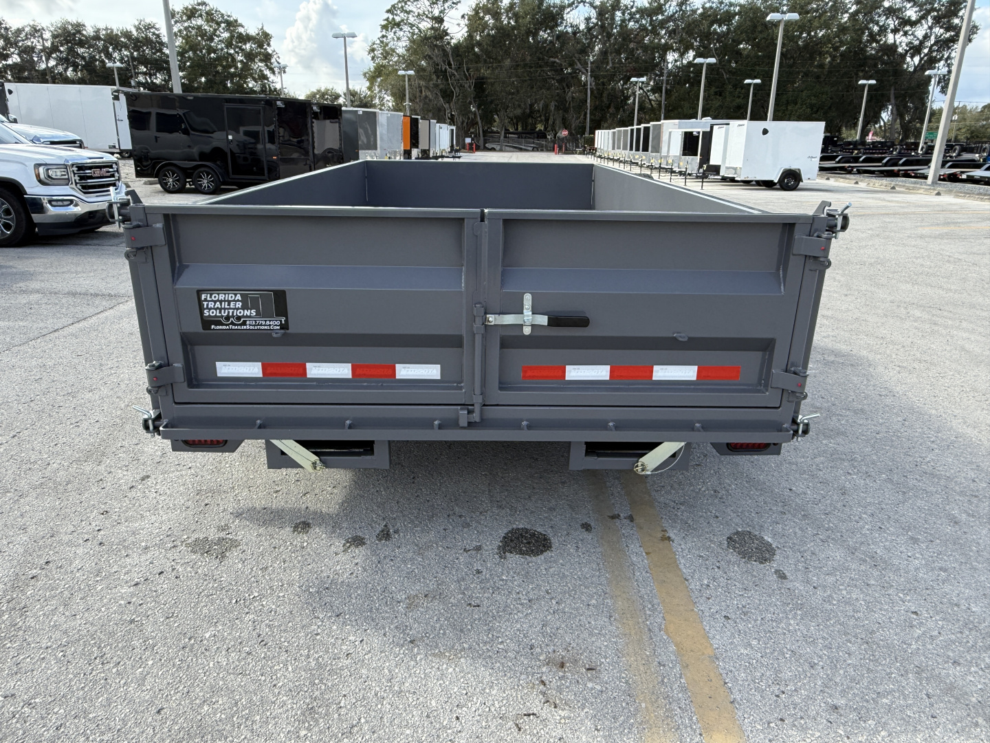 New 2026 Midsota 82X18 17.6K Dump Trailer