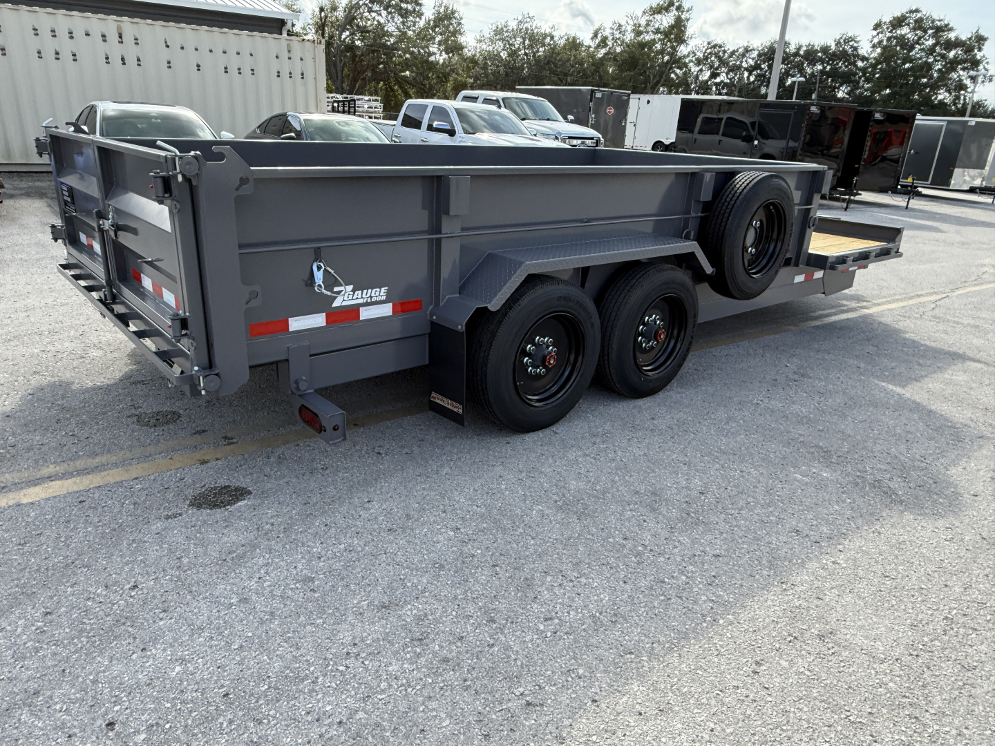 New 2026 Midsota 82X18 17.6K Dump Trailer