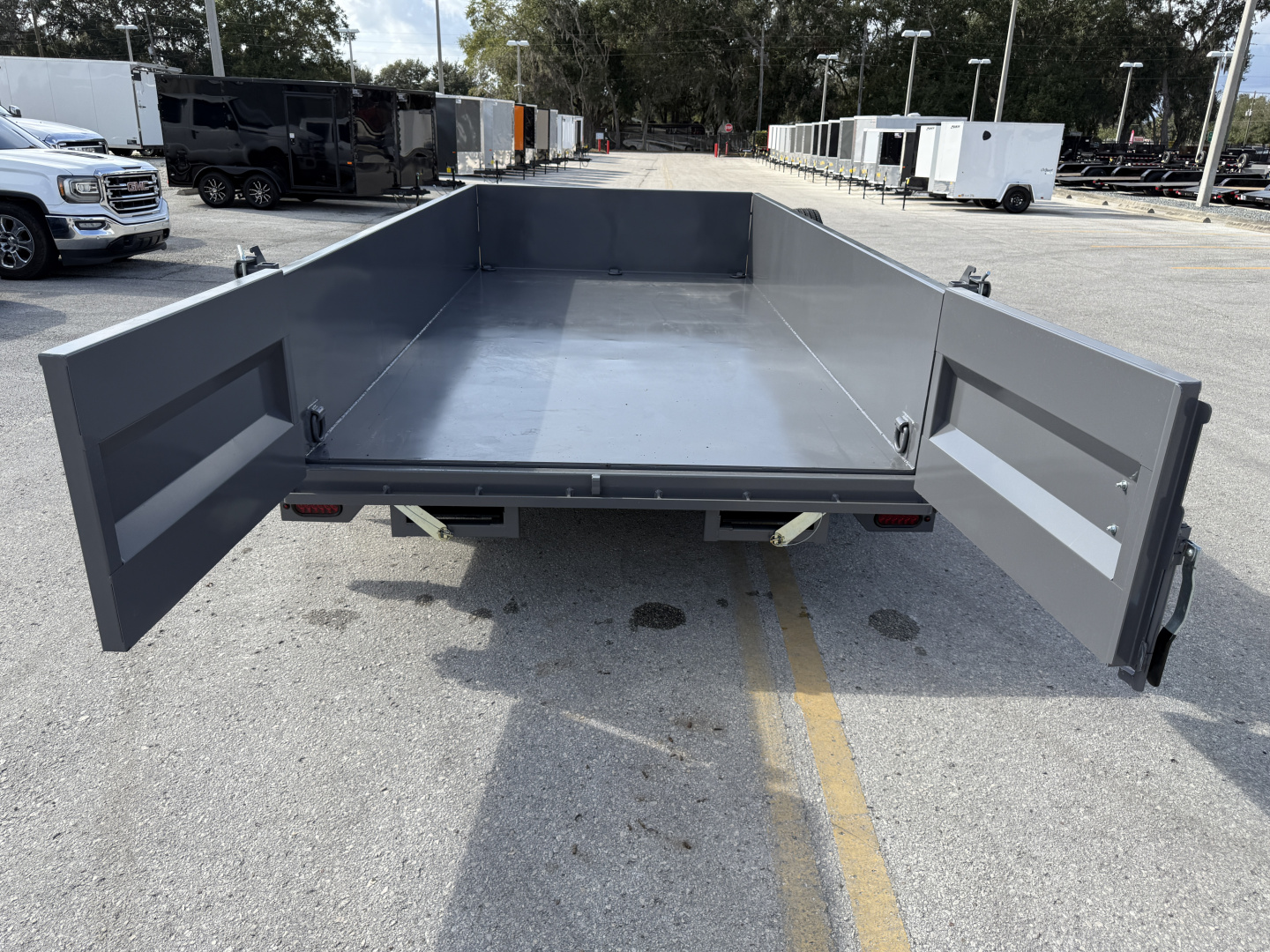 New 2026 Midsota 82X18 17.6K Dump Trailer