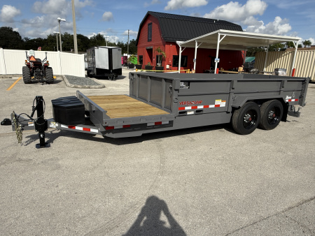 New 2026 Midsota 82X18 17.6K Dump Trailer
