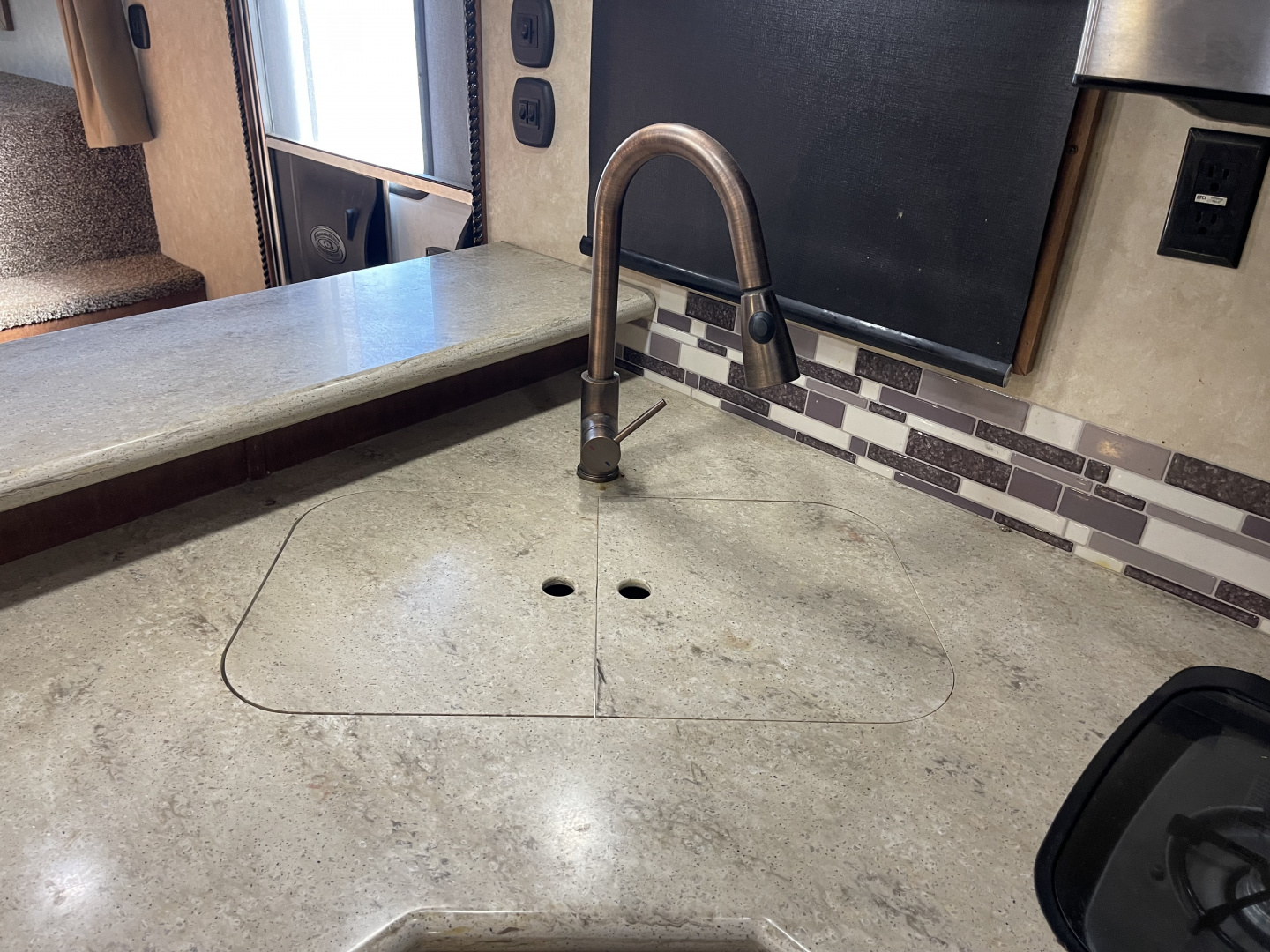 Used 2019 Bison Trailers 8318 W/ SLIDE Horse Trailer