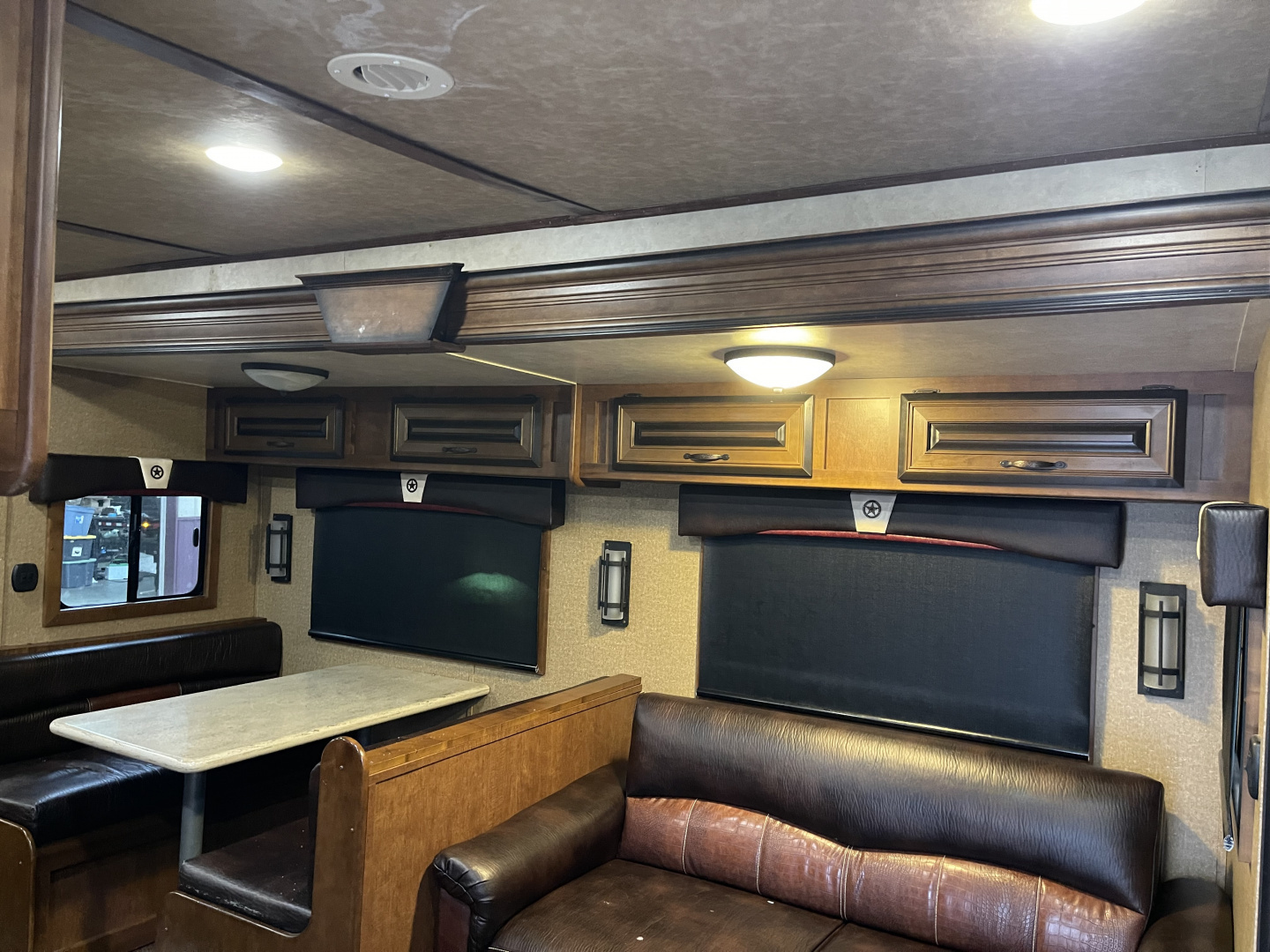 Used 2019 Bison Trailers 8318 W/ SLIDE Horse Trailer