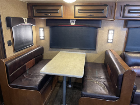 Used 2019 Bison Trailers 8318 W/ SLIDE Horse Trailer