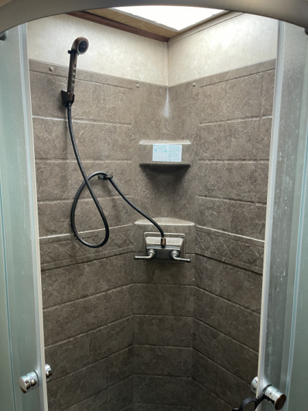 Used 2019 Bison Trailers 8318 W/ SLIDE Horse Trailer