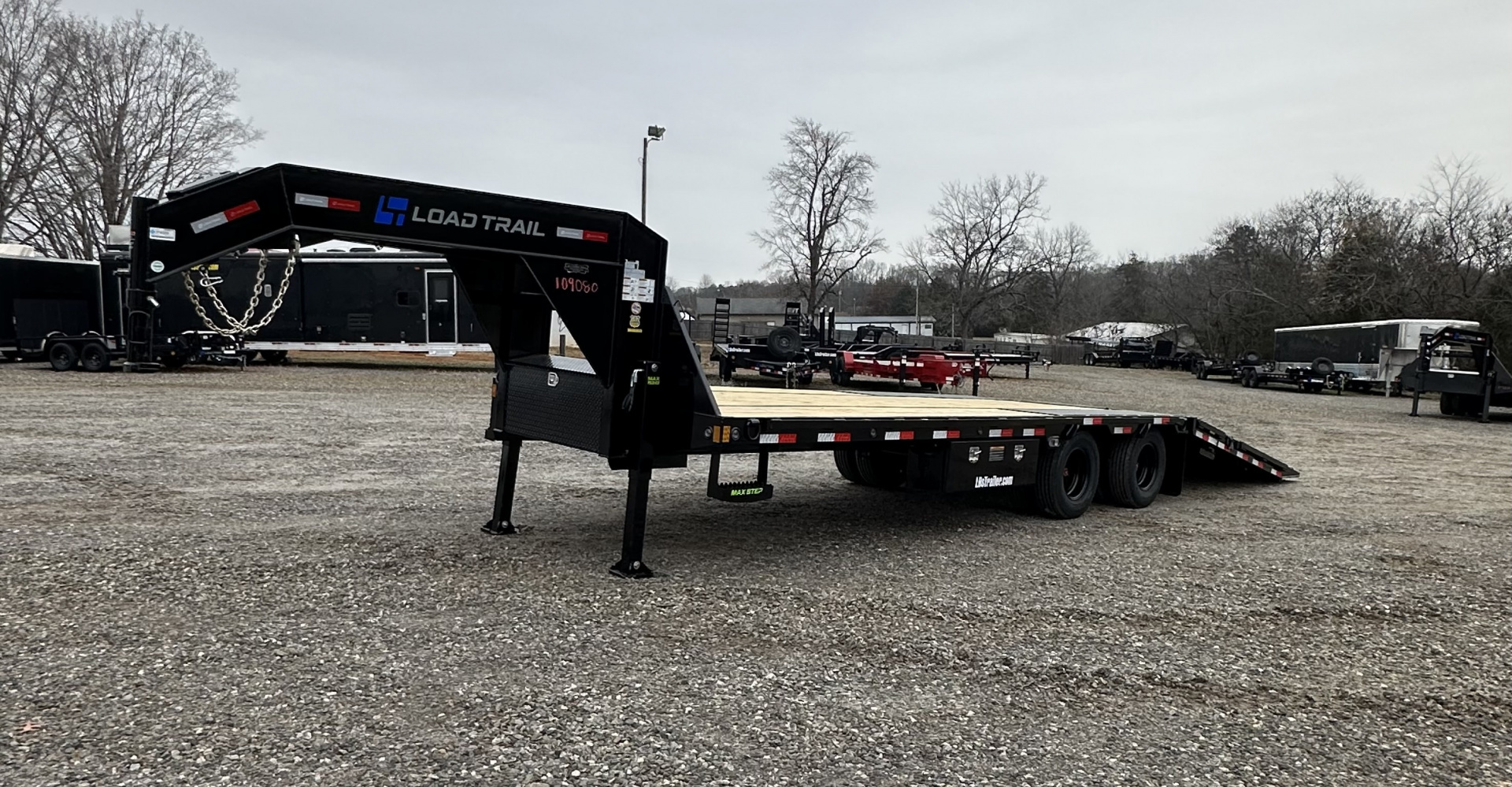 New 2026 Load Trail Low Pro GN Hyd Dove Equipment Trailer
