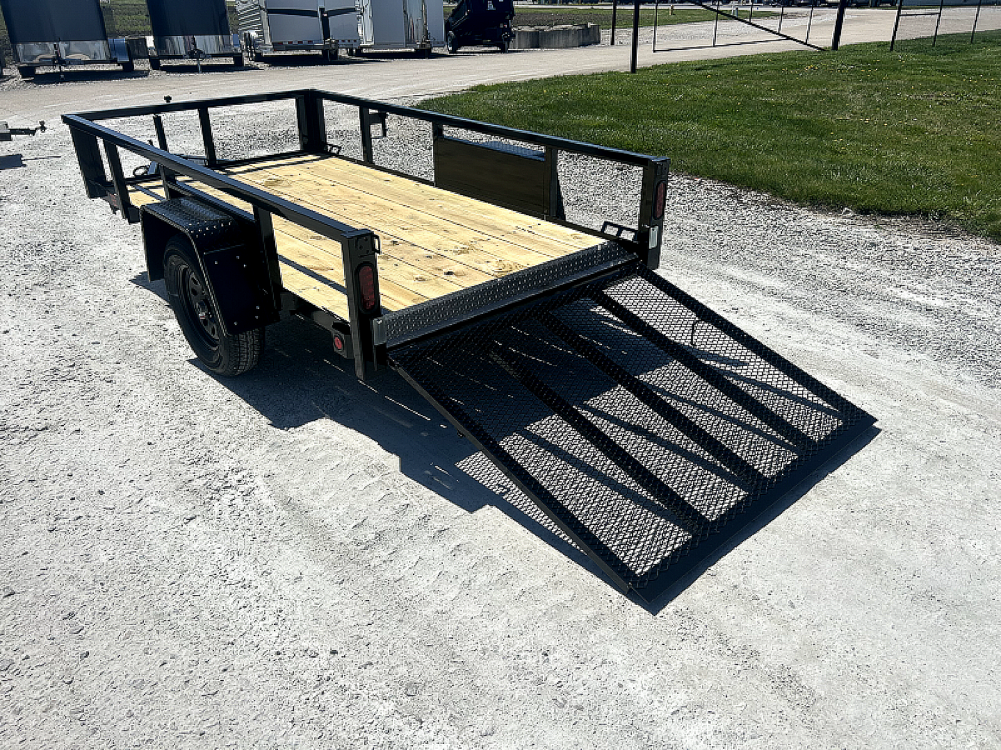 New 2026 Quality Steel and Aluminum 62"x10' Steel Utility Trailer
