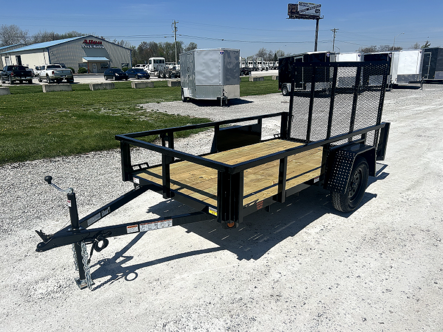 New 2026 Quality Steel and Aluminum 62"x10' Steel Utility Trailer
