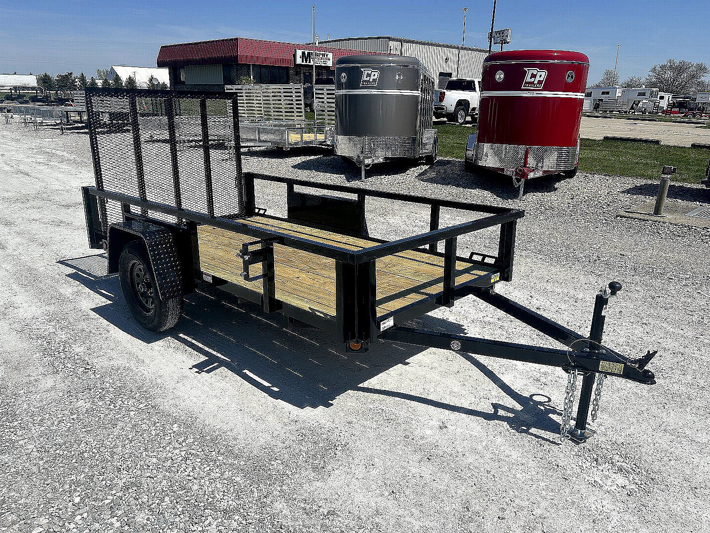 New 2026 Quality Steel and Aluminum 62"x10' Steel Utility Trailer