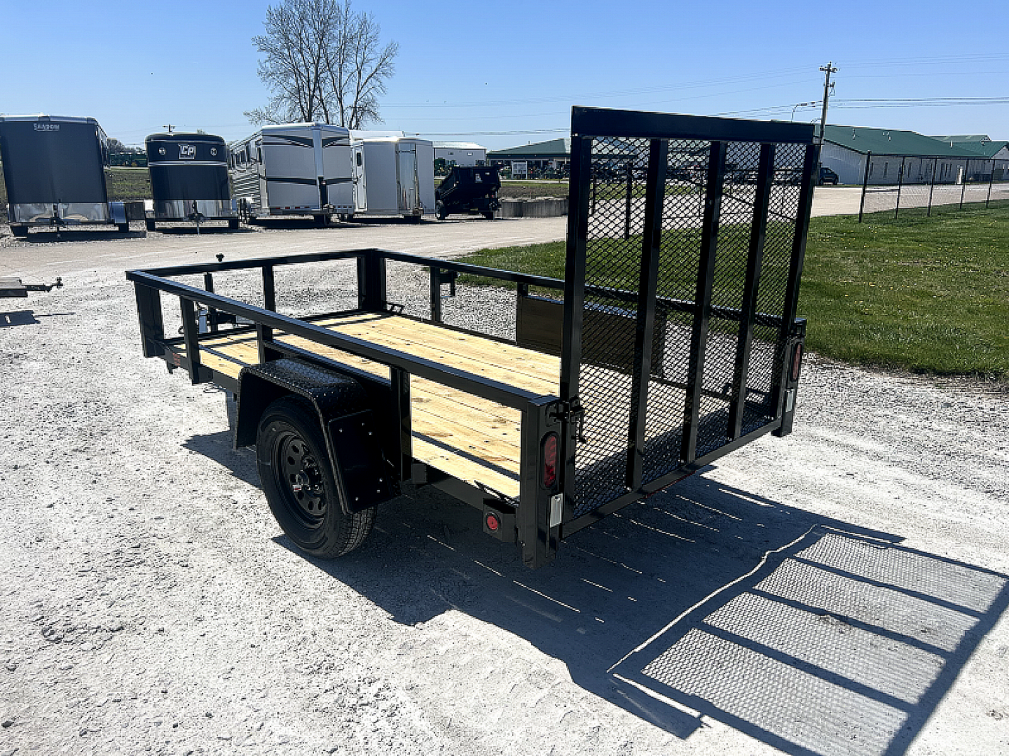 New 2026 Quality Steel and Aluminum 62"x10' Steel Utility Trailer
