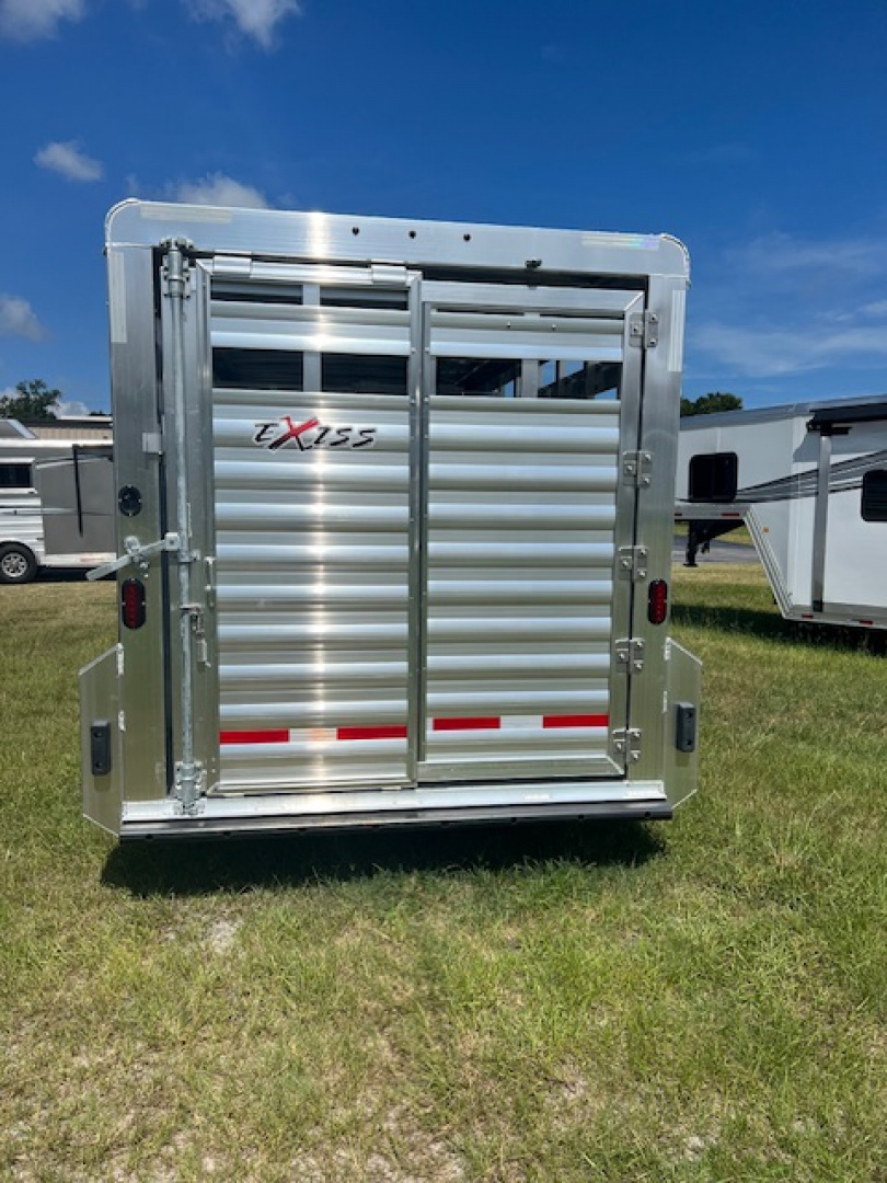 New 2026 Exiss Trailers 20' stock trailer (stk7020) Stock / Stock Combo Trailer