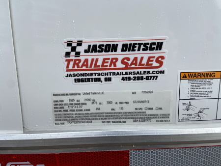 New 2026 United Stacker Trailer 26'