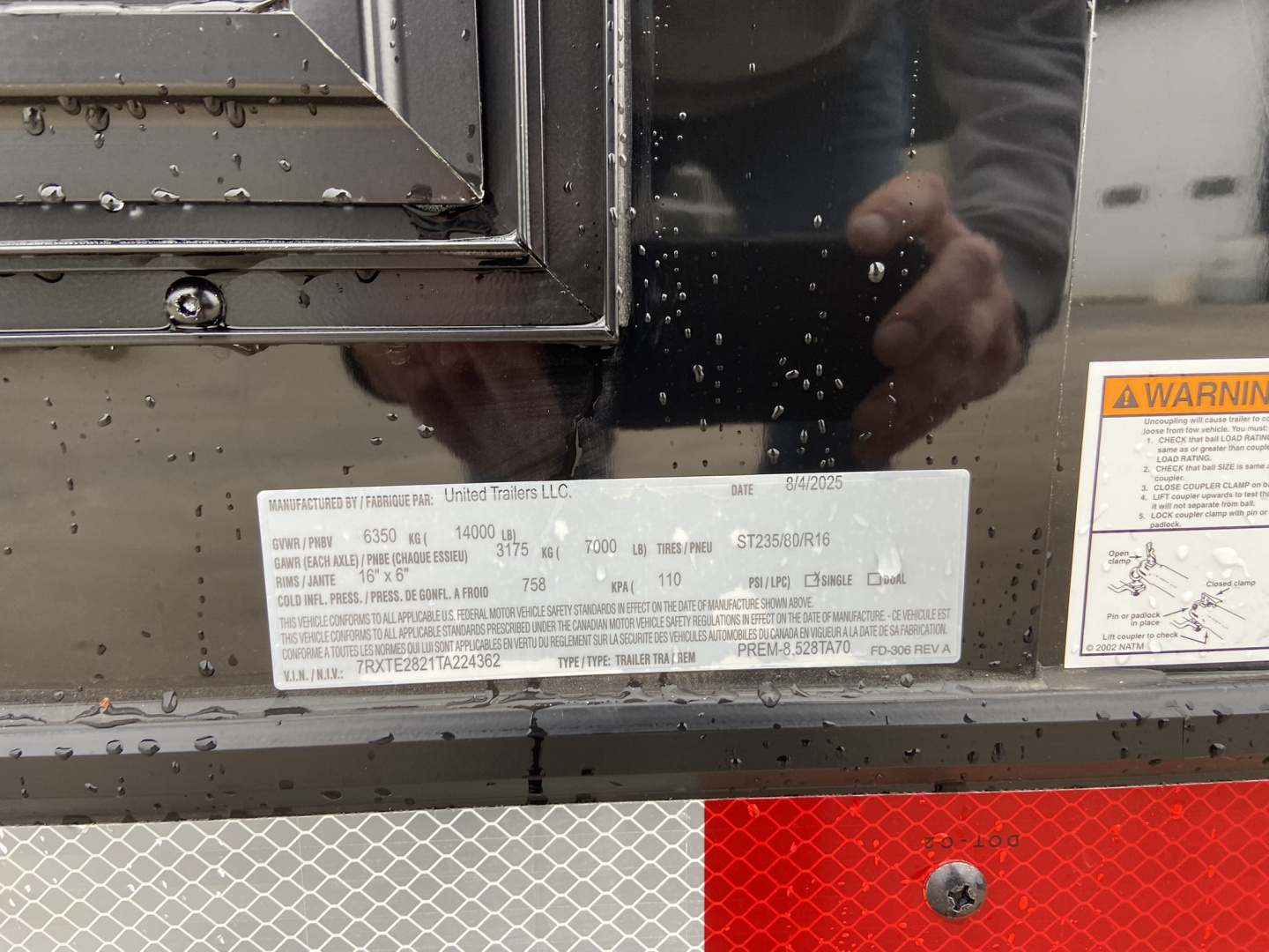 New 2026 United Racing Trailer Premium 28'