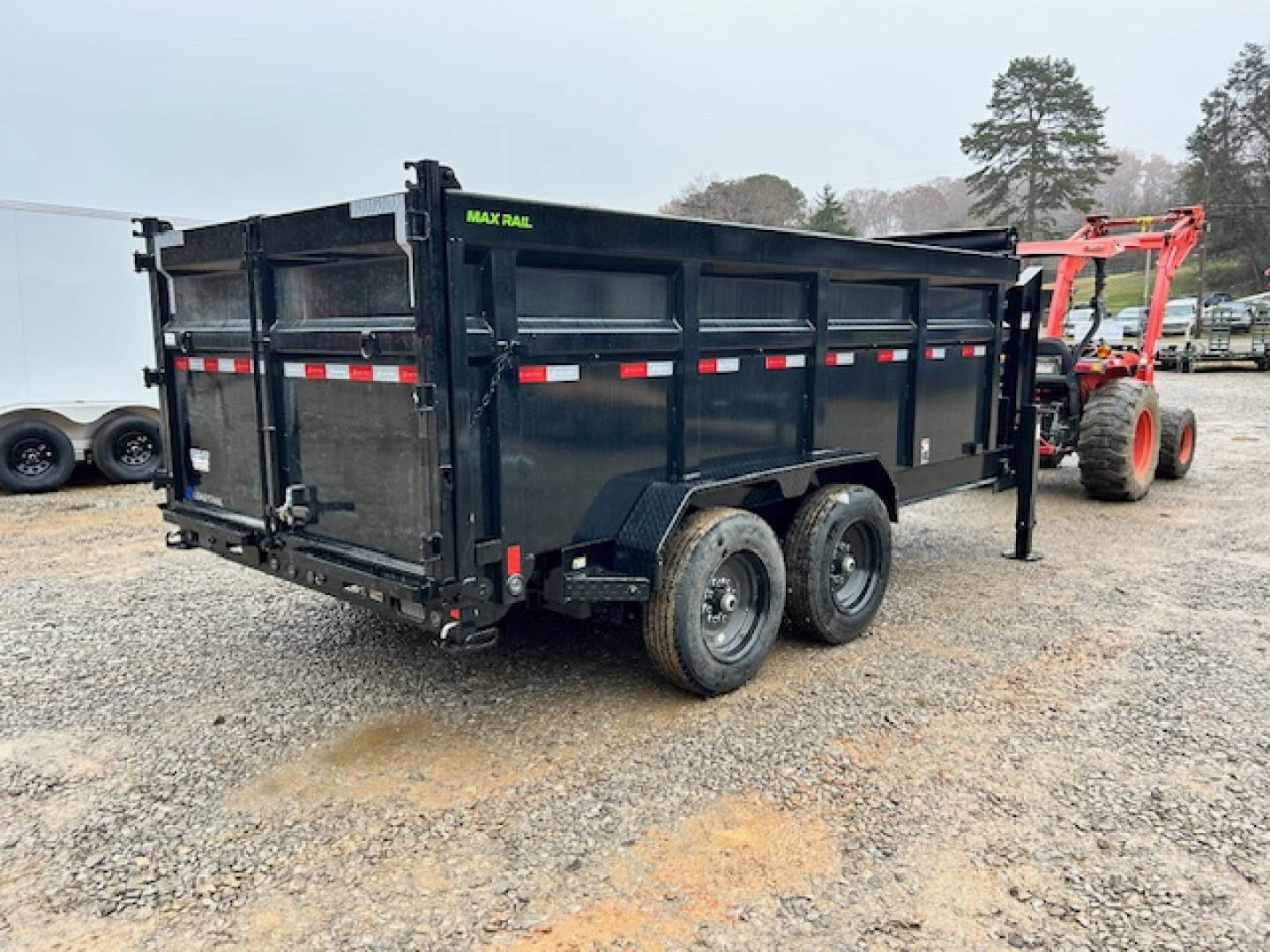 New 2026 Load Trail 7x14 16k 4' sides Dump Trailer