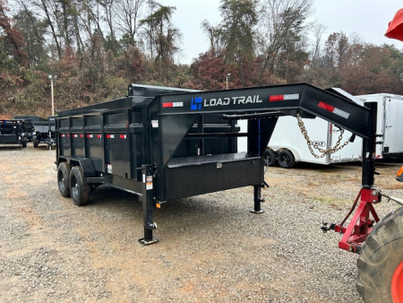 New 2026 Load Trail 7x14 16k 4' sides Dump Trailer