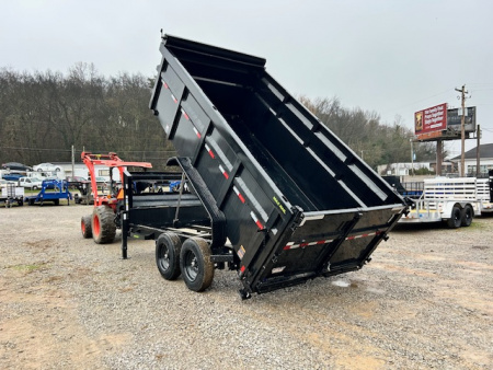 New 2026 Load Trail 7x14 16k 4' sides Dump Trailer