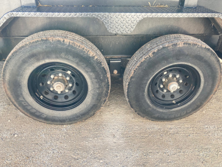 Used USED 2024 LOAD TRAIL 83" X 16' TANDEM AXLE GOOSENECK LOW-PRO DUMP