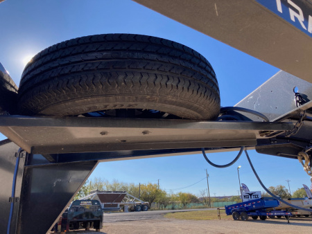 Used USED 2024 LOAD TRAIL 83" X 16' TANDEM AXLE GOOSENECK LOW-PRO DUMP