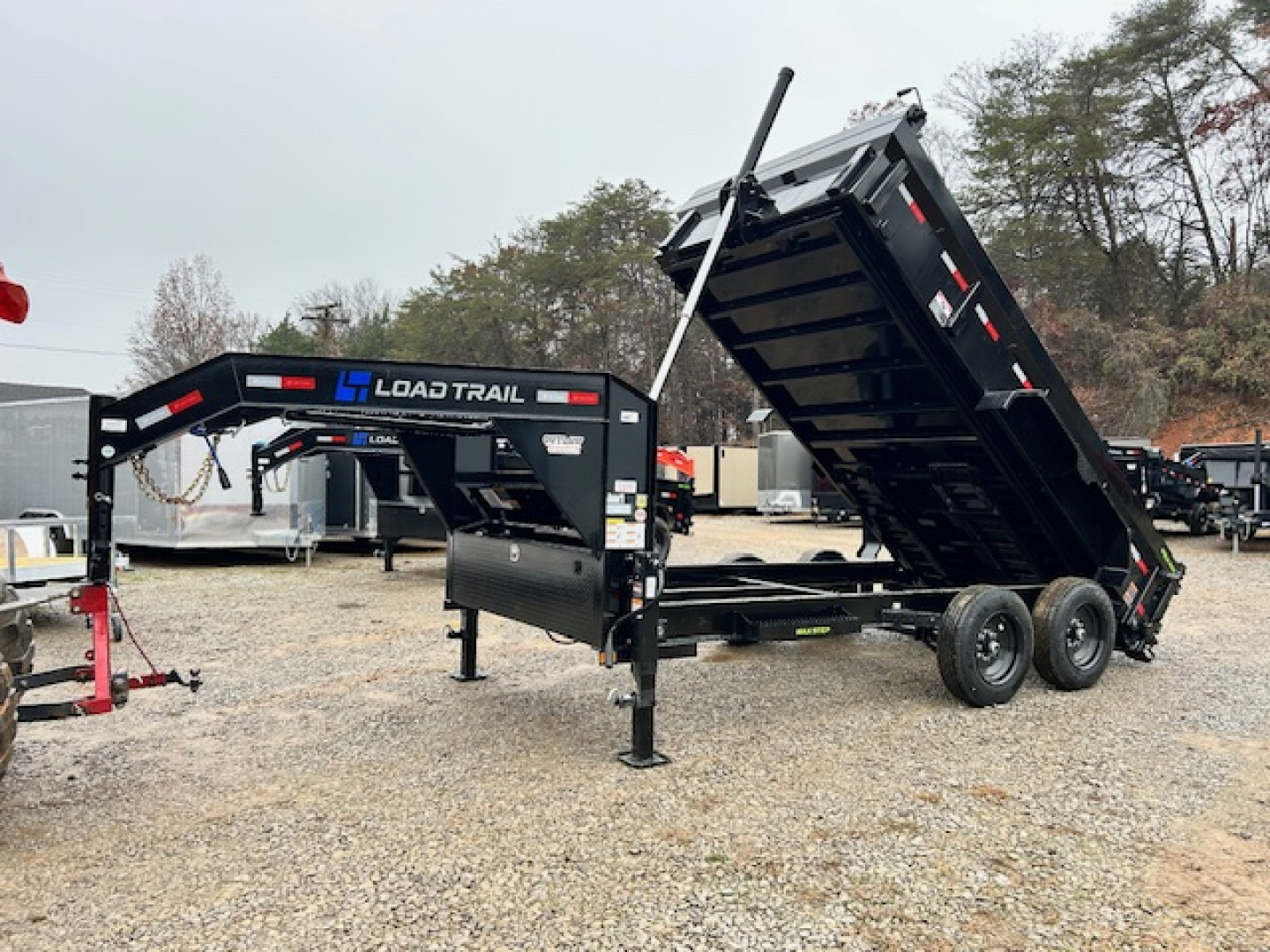 New 2026 Load Trail 7x14 16k 2' sides Dump Trailer