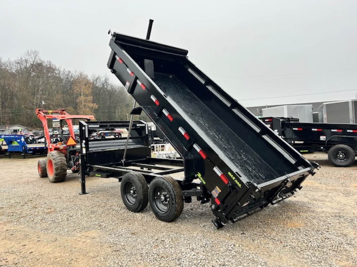 New 2026 Load Trail 7x14 16k 2' sides Dump Trailer