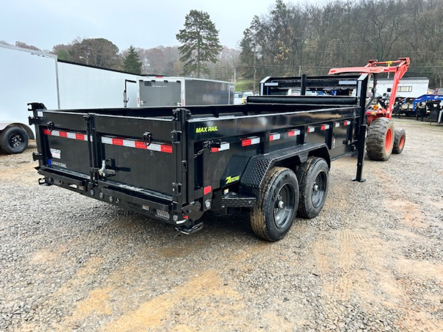 New 2026 Load Trail 7x14 16k 2' sides Dump Trailer