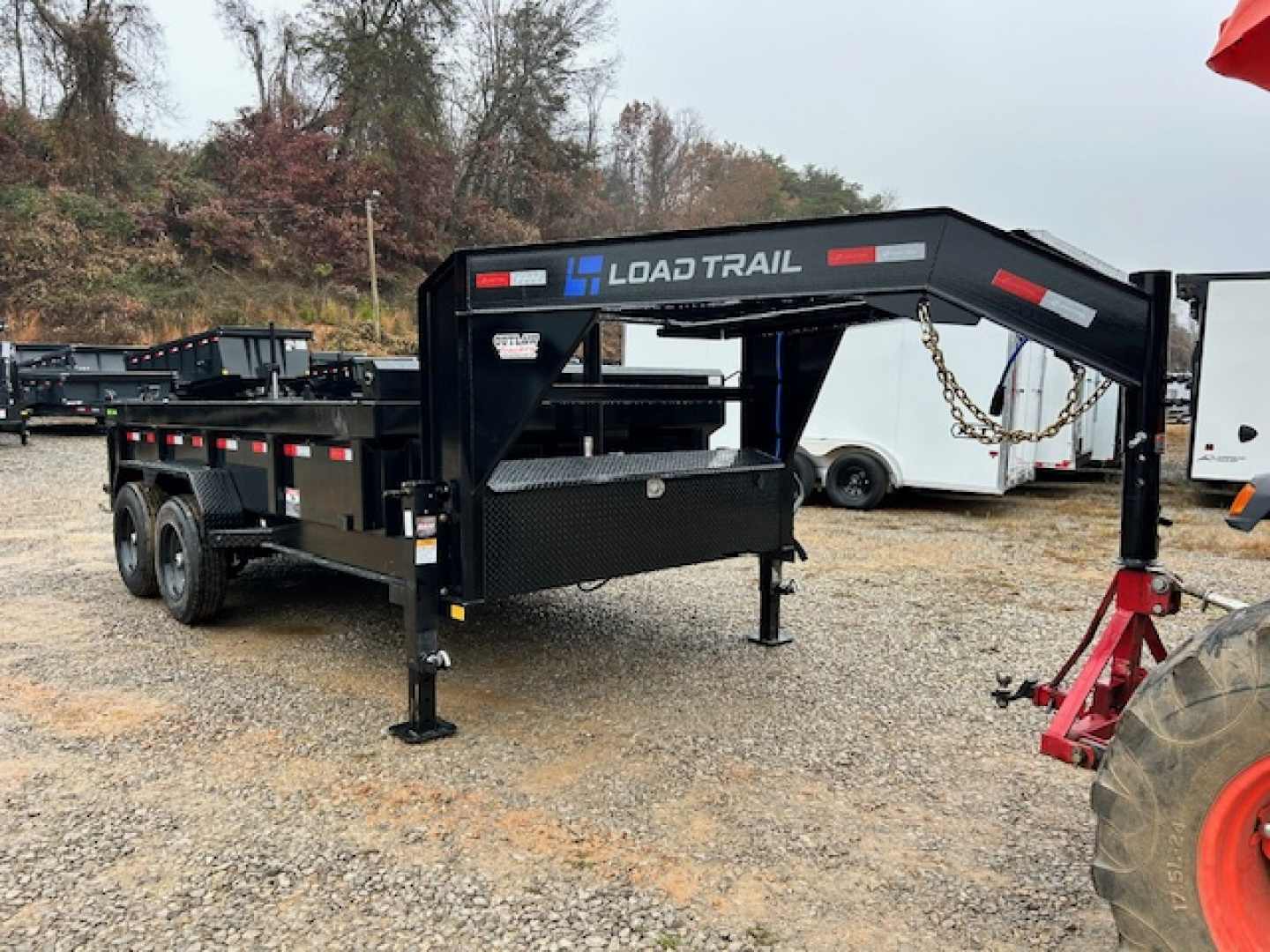 New 2026 Load Trail 7x14 16k 2' sides Dump Trailer