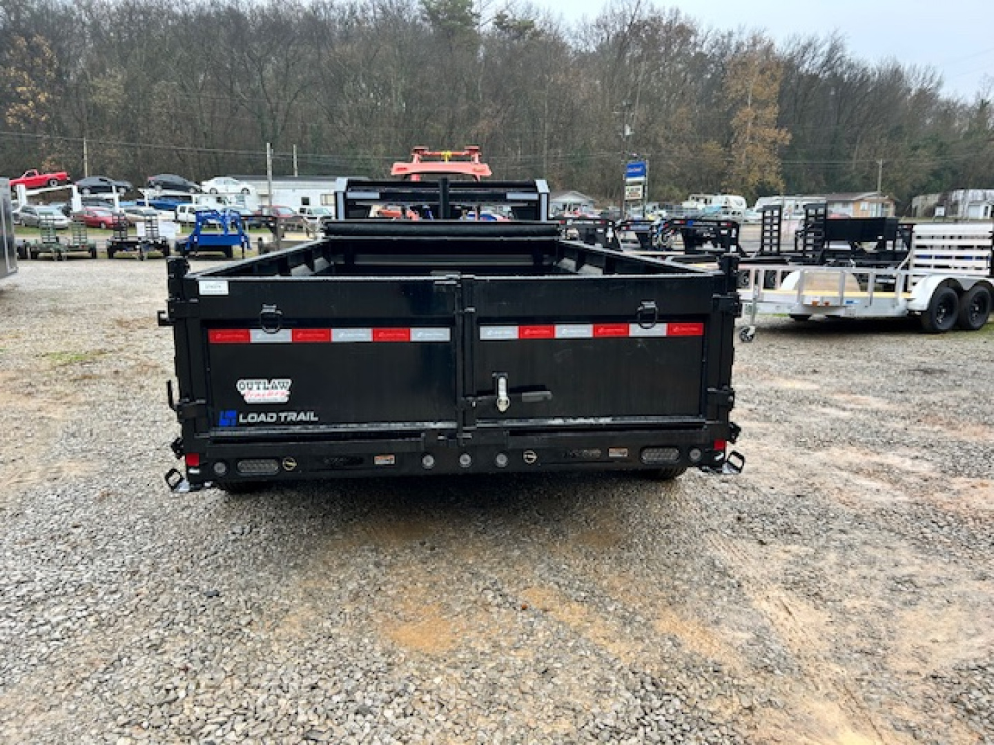 New 2026 Load Trail 7x14 16k 2' sides Dump Trailer