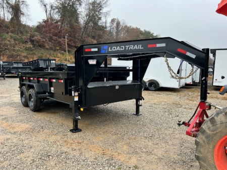 New 2026 Load Trail 7x14 16k 2' sides Dump Trailer
