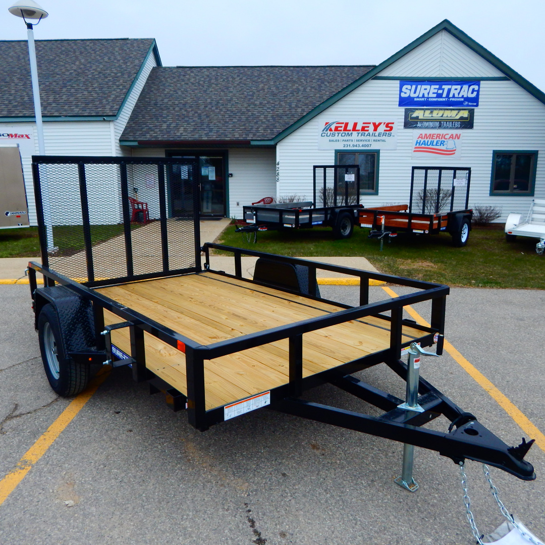 New 2026 Sure-Trac 6x12 3k Tube Top Utility Trailer