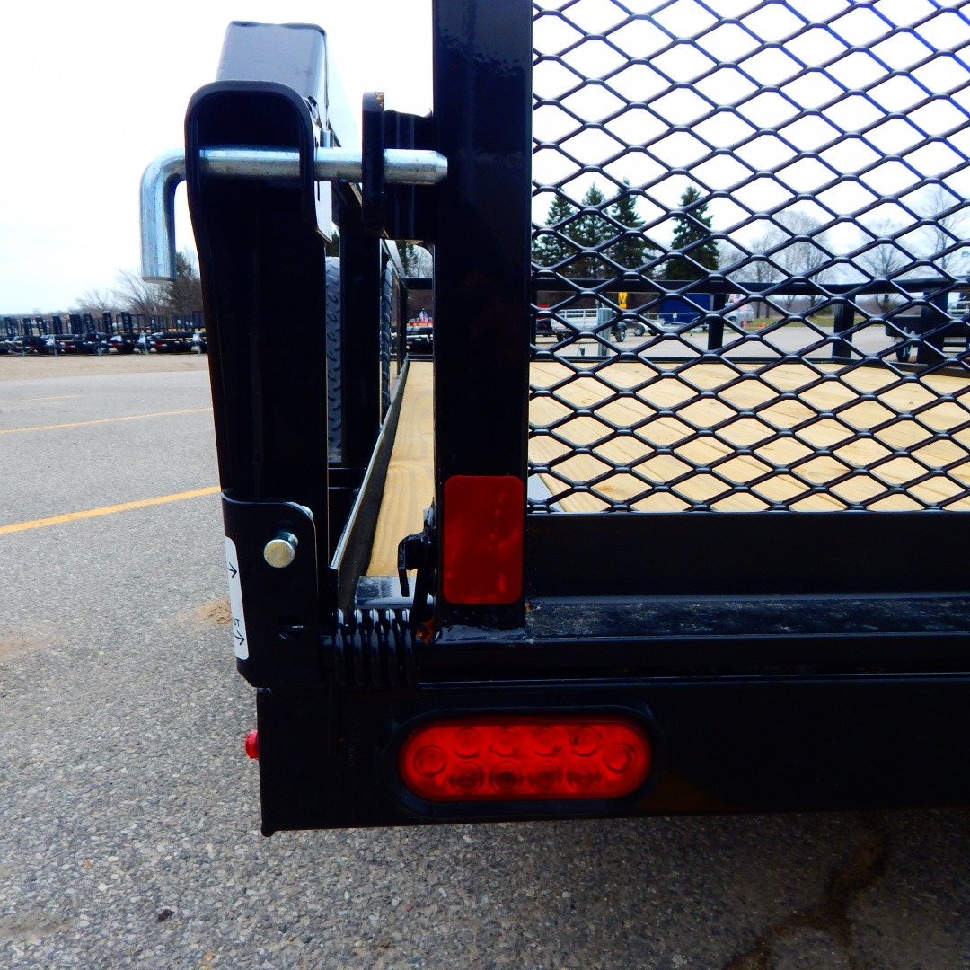 New 2026 Sure-Trac 6x12 3k Tube Top Utility Trailer