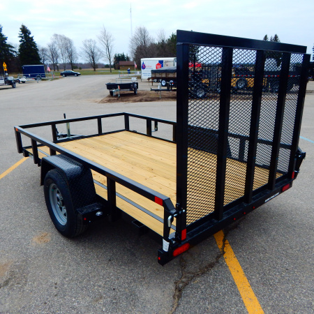 New 2026 Sure-Trac 6x12 3k Tube Top Utility Trailer