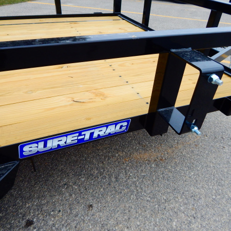 New 2026 Sure-Trac 6x12 3k Tube Top Utility Trailer