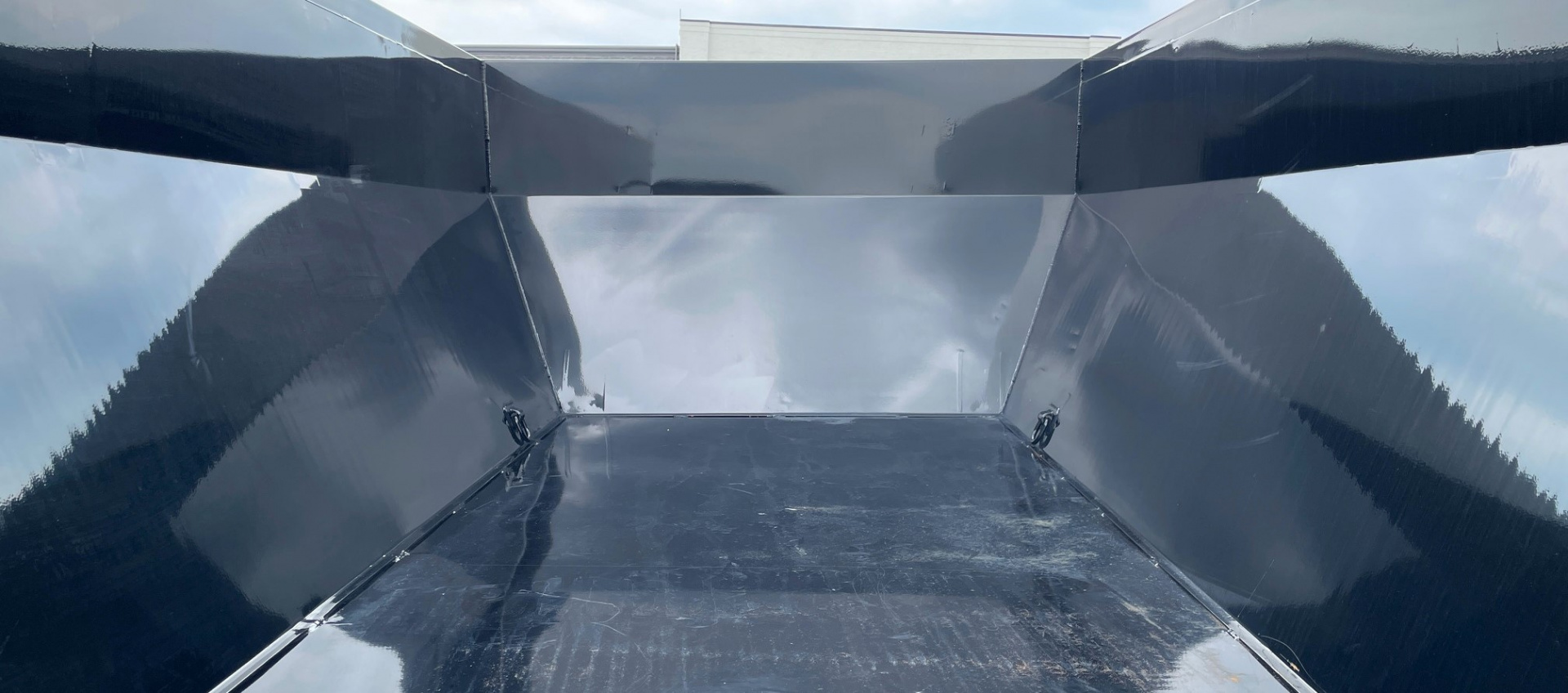 New Horizon 16' Gooseneck Roll Off Bin Dump Trailer 17,920LB w/ 3 Dumpster Bins