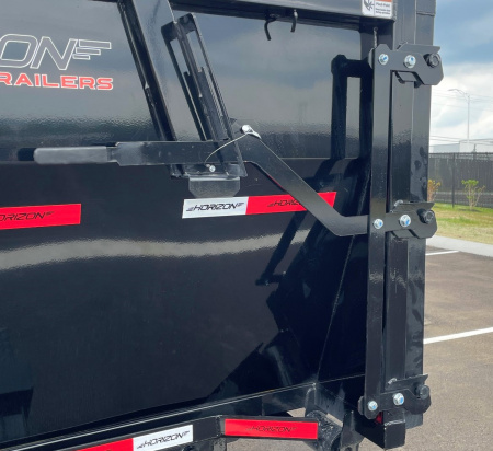 New Horizon 16' Gooseneck Roll Off Bin Dump Trailer 17,920LB w/ 3 Dumpster Bins