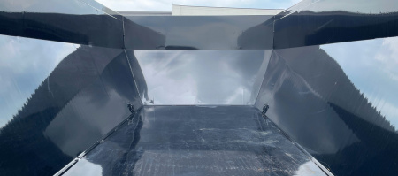 New Horizon 16' Gooseneck Roll Off Bin Dump Trailer 17,920LB w/ 3 Dumpster Bins