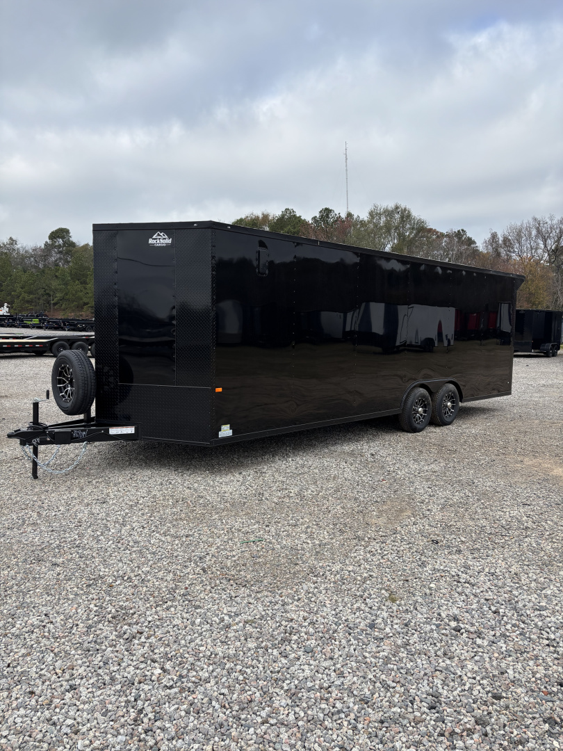 New 2026 Rock Solid Cargo 8.5 x 24 10K Enclosed Trailer