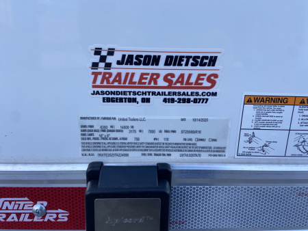 New 2026 United Cargo / Enclosed Trailer 20'