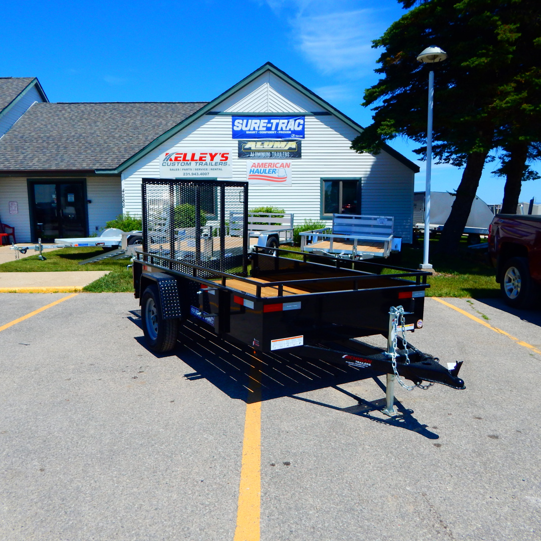 New 2026 Sure-Trac 6x10 3k Steel High Side Utility Trailer