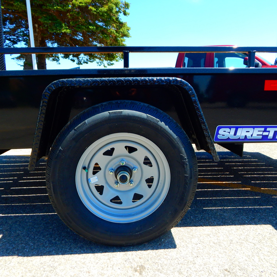 New 2026 Sure-Trac 6x10 3k Steel High Side Utility Trailer