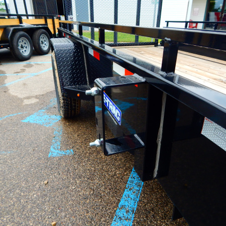 New 2026 Sure-Trac 6x12 3k Steel High Side Utility Trailer