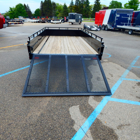 New 2026 Sure-Trac 6x12 3k Steel High Side Utility Trailer