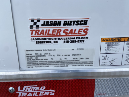 New 2026 United Trailers Car Hauler 48'