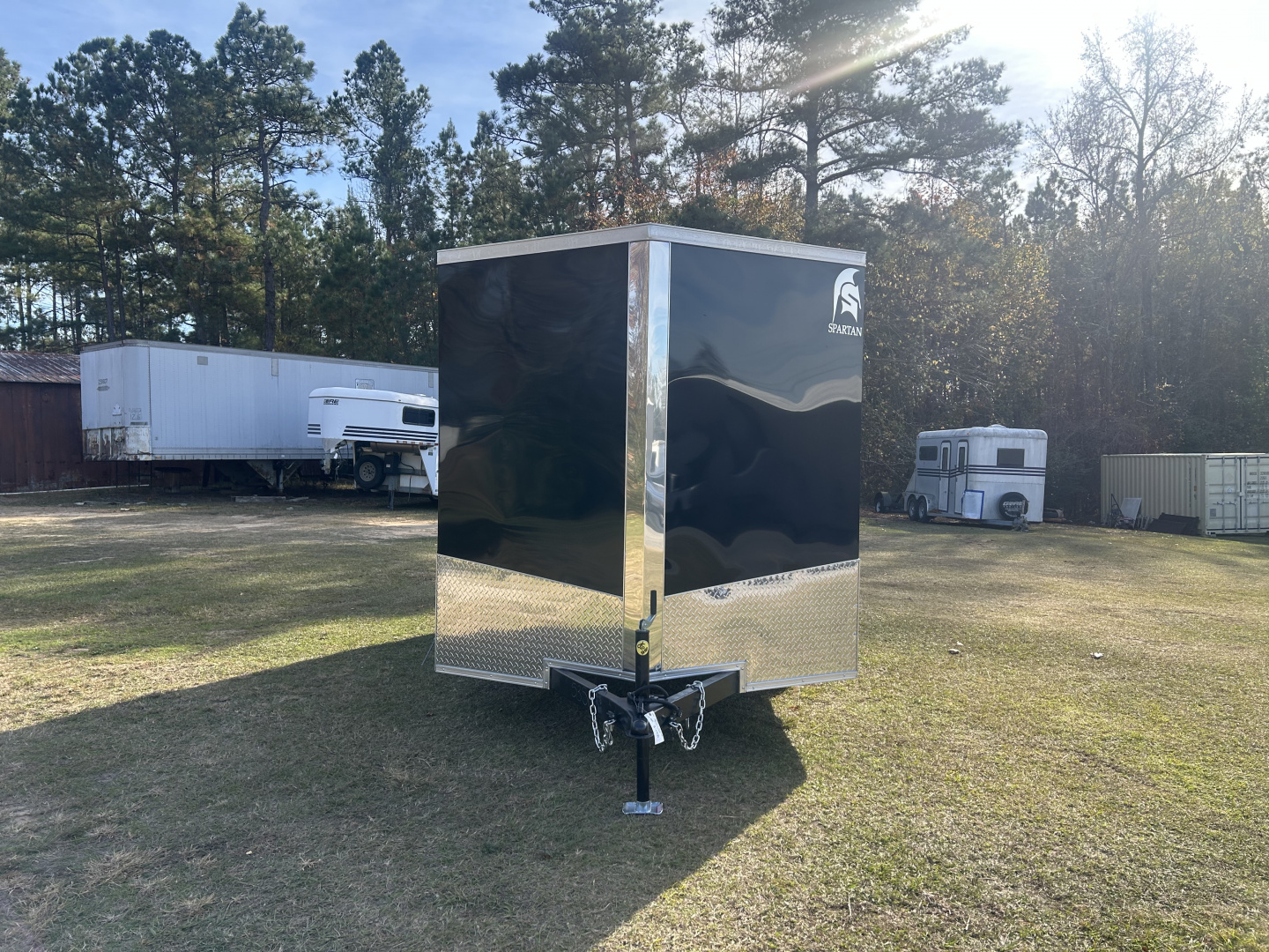 New 2026 Spartan Cargo 7x12SA Cargo / Enclosed Trailer