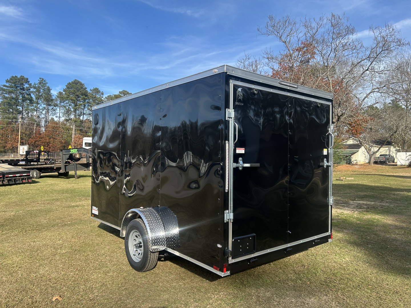 New 2026 Spartan Cargo 7x12SA Cargo / Enclosed Trailer