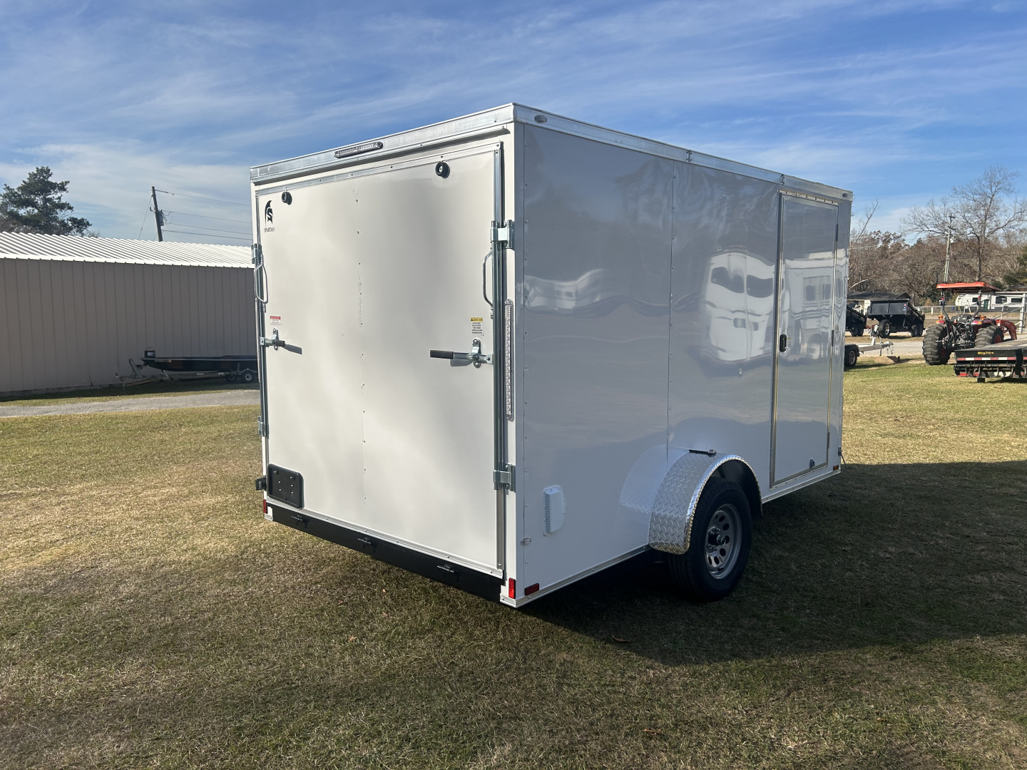 New 2026 Spartan Cargo 7x12SA Cargo / Enclosed Trailer